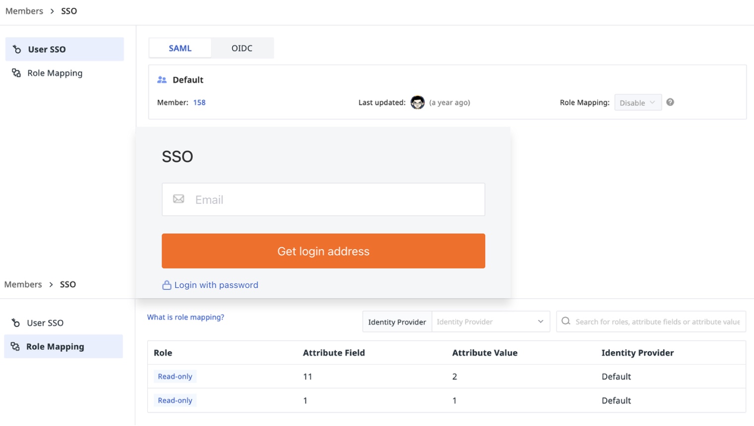 SSO Unified Login